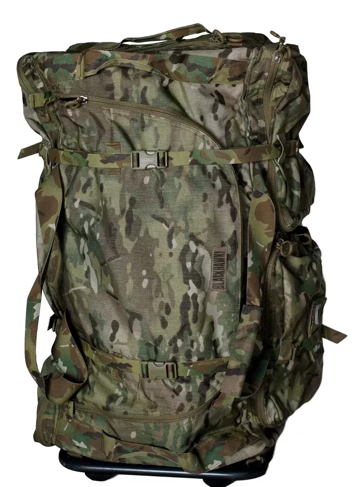 Blackhawk Go Box Rolling Load-Out Bag With Frame, Deployment Duffel With Wheels