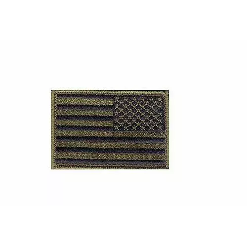Blackhawk Patch, American Flag Subdued Reversed Image Approx 2 x 3