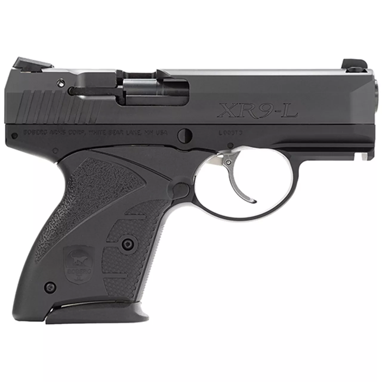 Boberg XR9-L Long Onyx DAO 9mm 4.2″ Barrel Black Zytel Grip 7 Rd Mag