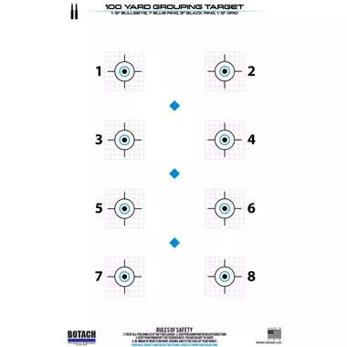Botach Shooting Targets 3/Pack