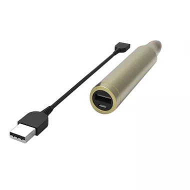 Bracketron Reload .50 Caliber Brass Portable Charger