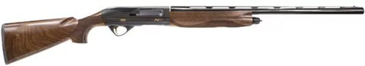 Breda Xanthos Semi-Automatic 12 Ga, 28″ Barrel, 3″ Chamber, Walnut Stock, Black, 3+1rd