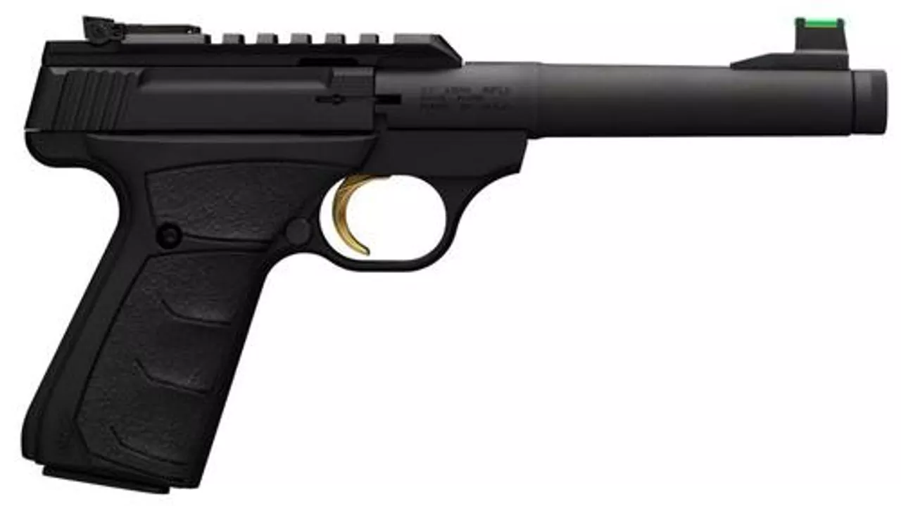 Browning Buck Mark UFX, 22LR, 6″, 10rd, Fiber Optic Sights