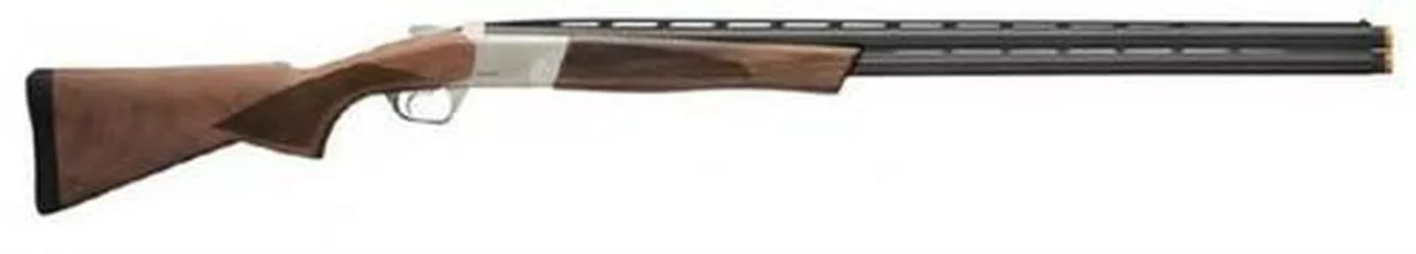 Browning Cynergy CX, Over/Under, 12 Ga, 3″ Chamber, 30″ Barrels, Silver Receiver, Walnut Stock, 2Rd