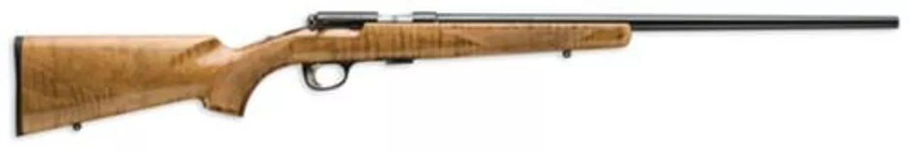 Browning T-Bolt Sporter Maple .22 Magnum 22″ Medium Sporter Barrel Blue Finish AAA Maple Stock Gloss Finish 10rd Capacity