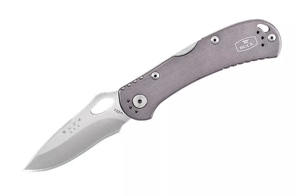 Buck Knives 722 Spitfire 3.25″ Folding Knife – Black Handle – 0722BKS1-B