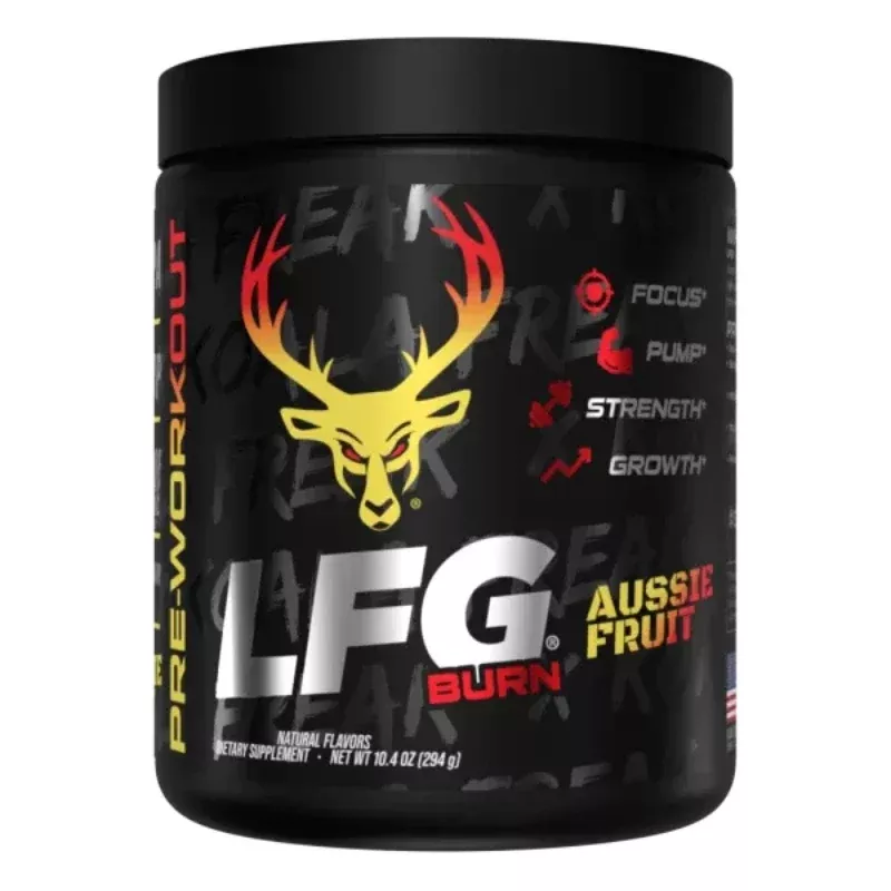 BUCKED UP LFG Pre-Workout - Flavor: Koala Freak - Aussie Fruit (Peach /Mango)