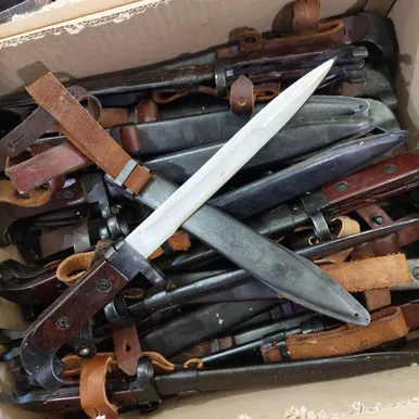 Bulgarian 6x2 AK-47 Type 1 Bayonet w/ Scabbard