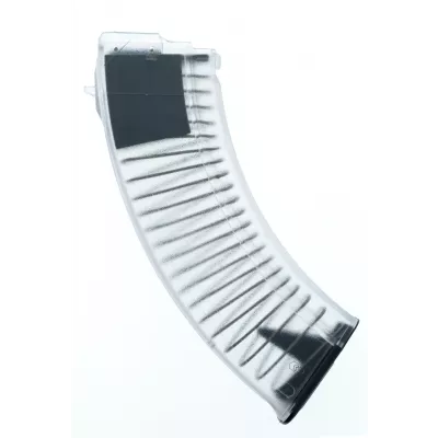 Bulgarian AK-47 7.62x39mm 30-Round Clear Polymer Magazine
