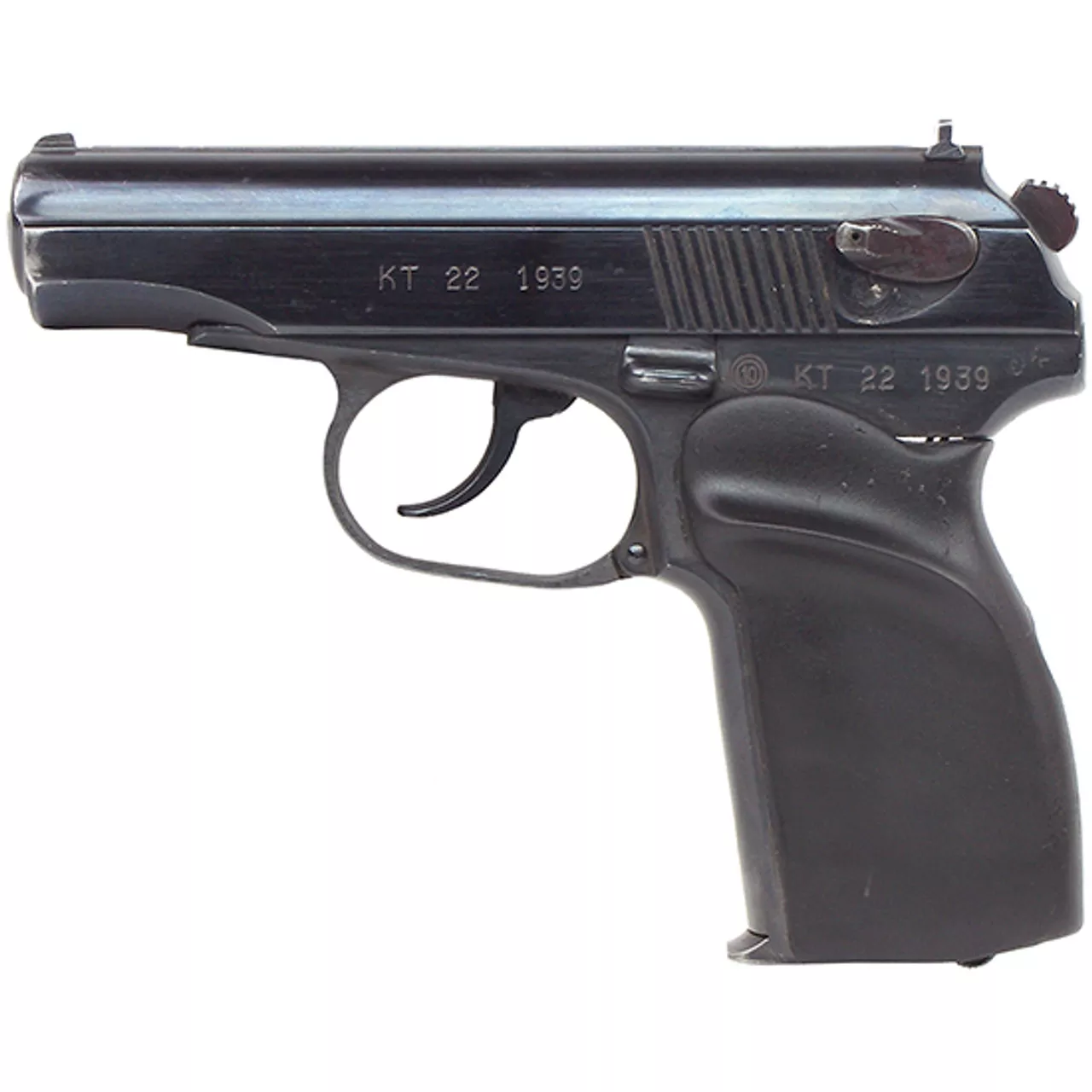 Bulgarian Makarov Pistol 9×18 Blued, Poly Grip, 8 Rd Mag, Good Condition