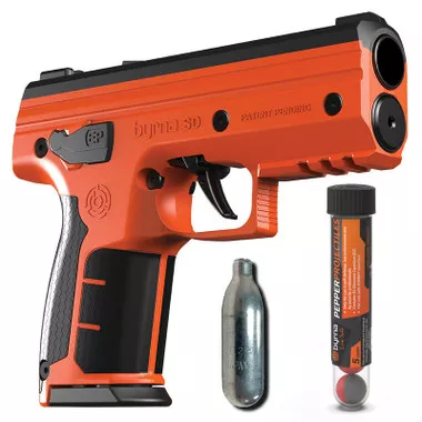 Byrna EP Basic Pepper Kit ORANGE Less-Lethal Launcher