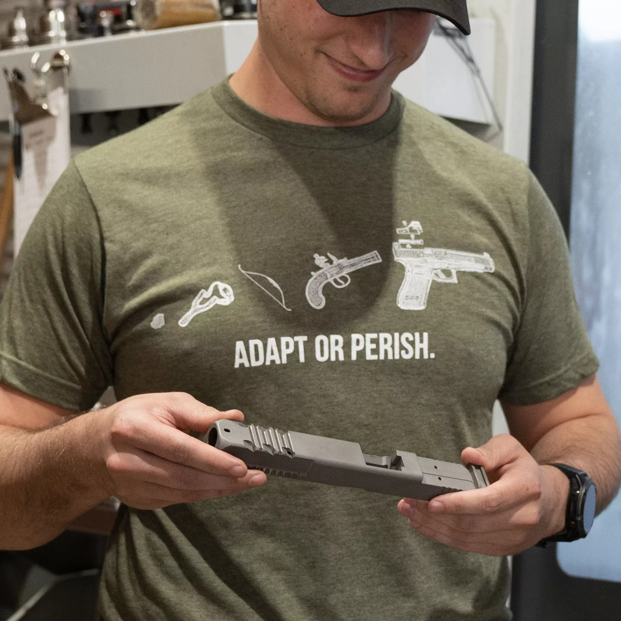 C&HT-Shirt Adapt or Perish