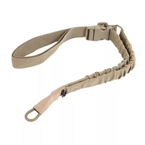 Caldwell 390662 Single Point Tactical Sling Adjustable Heavy Duty Nylon FDE
