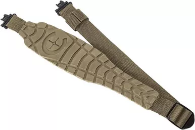 Caldwell Max Grip Sling W/ Swivel Studs & Adjustable Over Molded Strap FDE