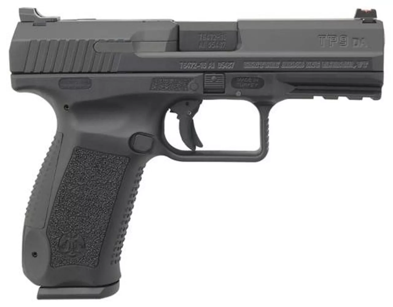 Canik TP9DA, 9mm, 4.07″, 18rd, Black Cerakote