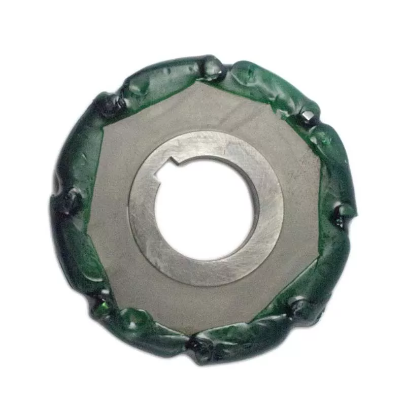 Carbide Inserted Radius Barrel Fluting Cutter - 1" ID