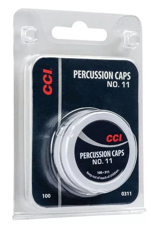 CCI 311 Percussion Cap Black Powder Copper #11 1000 per Box – 64446
