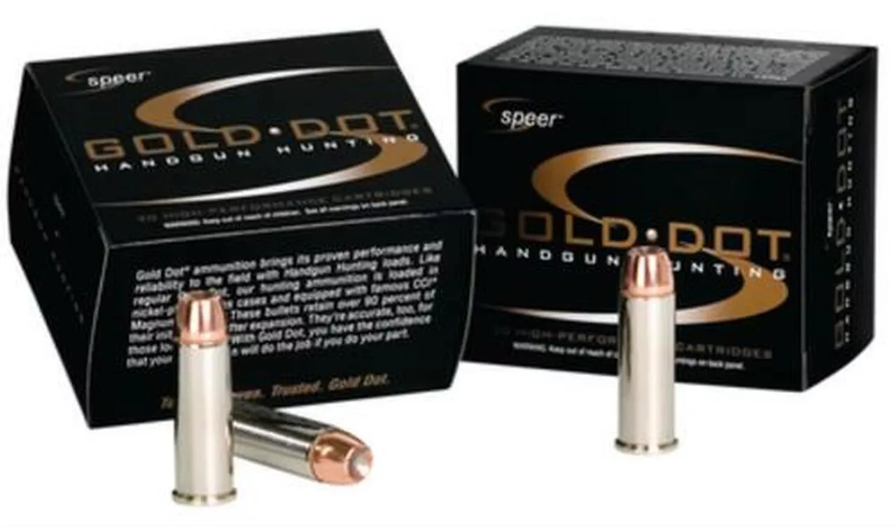 Cci Gold Dot .45 Colt 250gr, Hollow Point 20rd Box