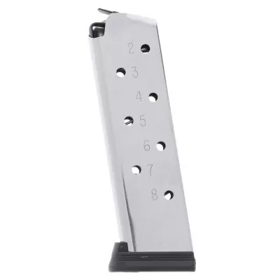 Check-Mate 1911 .45 ACP 8-Round Hybrid Magazine with Extended Removable Base