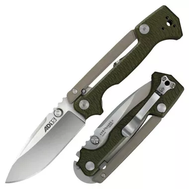 Cold Steel 58SQ AD-15 Folding Knfie 3.5" Drop Point Plain Edge