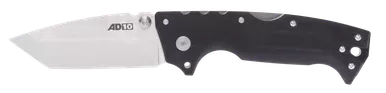 Cold Steel AD-10 Folding Knife 4" Tanto Plain Stonewashed S35VN Blade G10 Handle Black