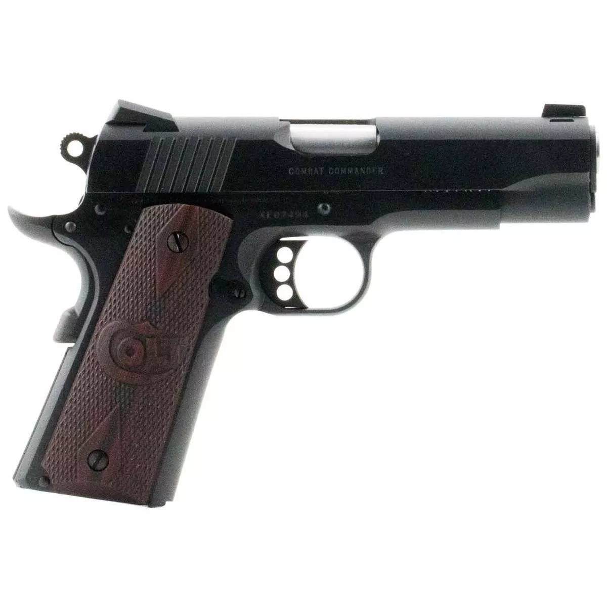Colt Combat Commander 45 Auto (ACP) 4.25in Blued Pistol – 8+1 Rounds