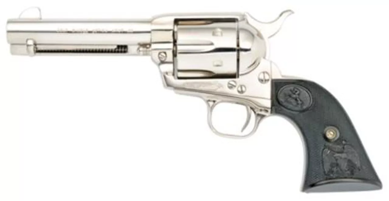 Colt Mfg Single Action Army Peacemaker Single 357 Magnum 4.75″ 6 Black Co