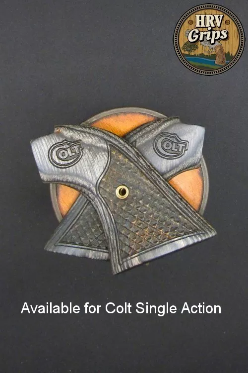 Colt Scout/Frontier Panel Grips with Dragonscales Top Section options• All Colors