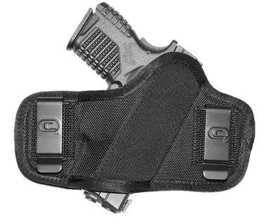 Crossfire Clip-On OWB Holster Black Ballistic Nylon