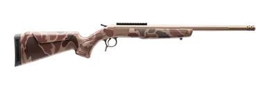 CVA CR4438DC Scout Takedown 350 Legend FDE Duck Camo 20" Threaded BBL