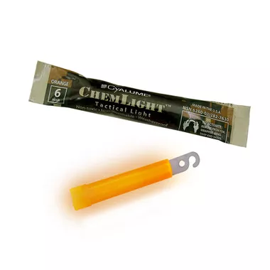 Cyalume 4 Inch Orange Chemlights (Case of 100)