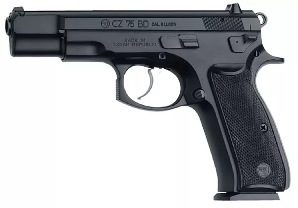 CZ 75 BD 9mm Full Size Pistol