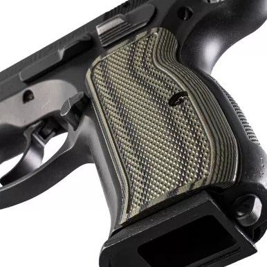 CZ 75 Compact Grips - Tactical Diamonds