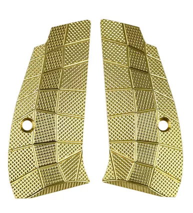 CZ 75 Compact Palm Swell GridLOK Brass