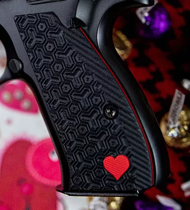 CZ 75 Thin - Heart Inlay & Liner