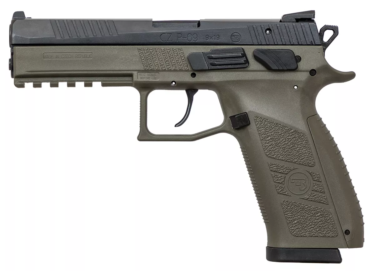 CZ P-09 Duty OD Green 9mm Pistol