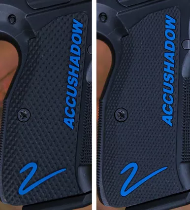 CZ Shadow 2 Thin - "ACCUSHADOW" & "2" Inlay w/ Liner
