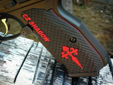 CZ Shadow 2 Thin Bogies - CZ Shadow Inlay, St James Cross, & Liner