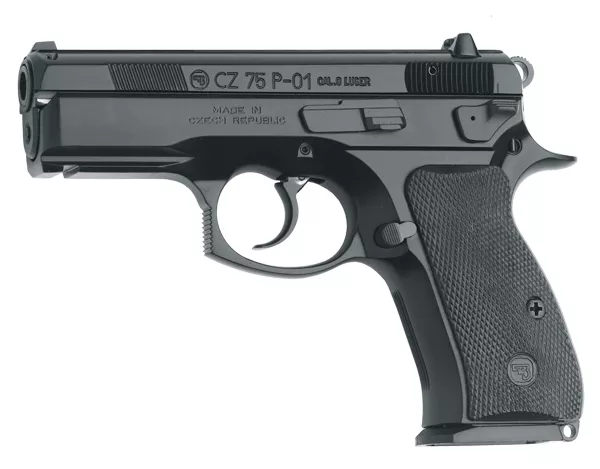 CZ USA 75 Series P-01 9mm Decocker Black Polycoat 01199