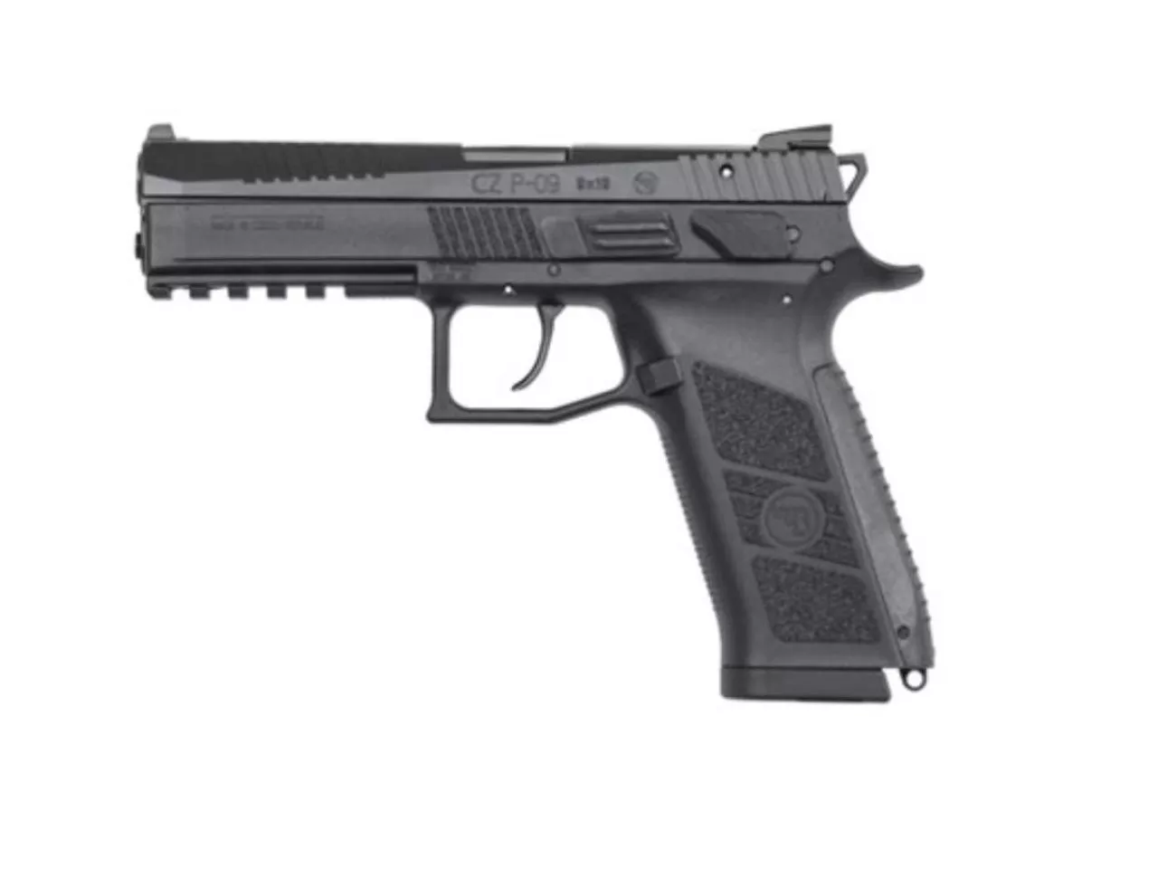 CZ-USA P-09 Duty, .40 S&W, 4.53″, 10rd, Black Polymer Frame/Black Slide