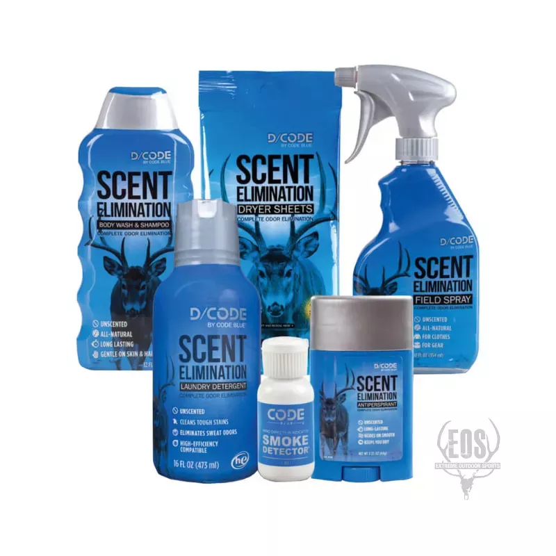 D /CODE BY CODE BLUE PRO HUNTER COMPLETE SCENT ELIMINATOR KIT