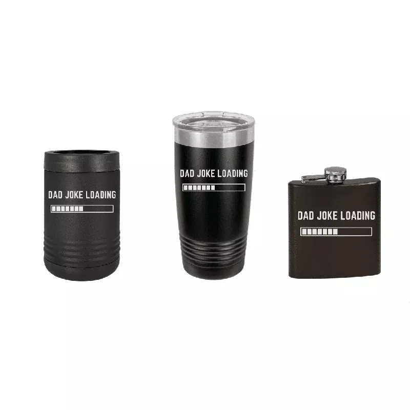 Dad Joke Loading Engraved Drinkware