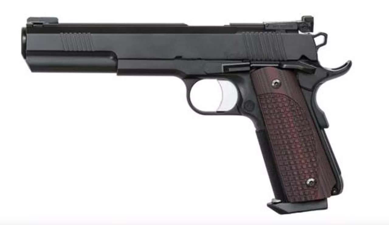 Dan Wesson Bruin 45 ACP, 6.3″ Barrel, Black, Night Sights,, rd, 8 rd