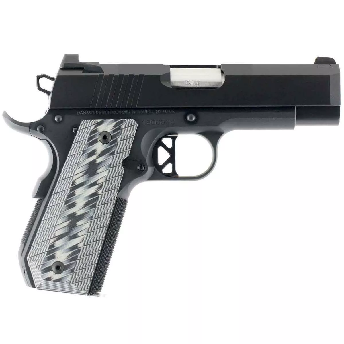 Dan Wesson Enhanced Commander ECP 9mm Luger 4in Black Pistol – 9+1 Rounds