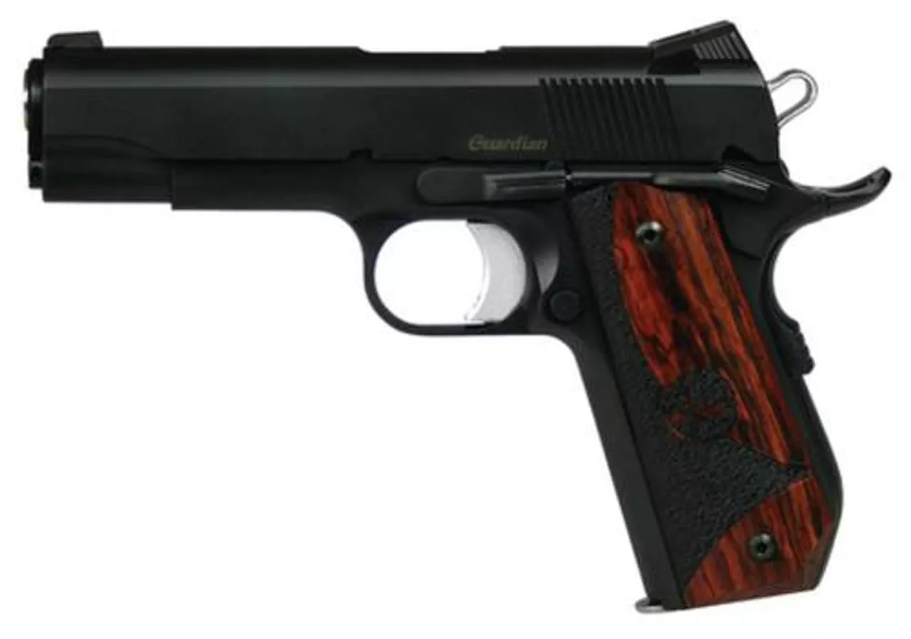 Dan Wesson Guardian Bobtail 45 ACP, 4.25″, Black Duty Finish, 8rd