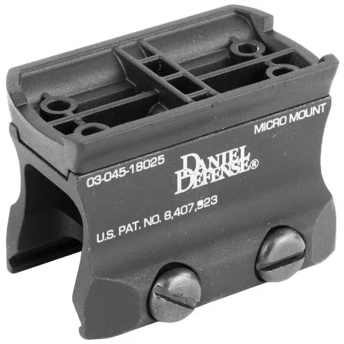 Daniel Defense Aimpoint Micro T-1, T-2, H-1 Sight Mount Absolute Co-Witness Matte