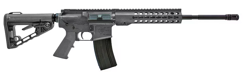 Diamondback - DB15 223/5.56 16" Tactical Gray 9" Slim KeyMod