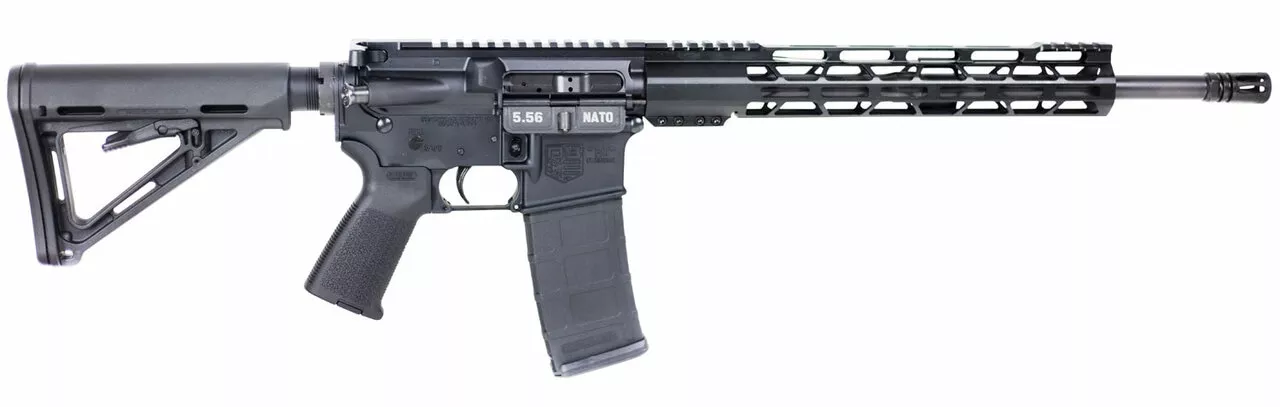 Diamondback DB15 Elite .223/5.56, 16″ Barrel, Magpul Stock, Black, 30rd