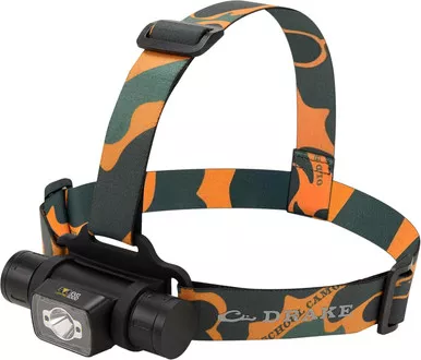 Drake EVO1000 Lumen Headlamp IP67 Light w/ Lock Mode Old School Blaze OSFM