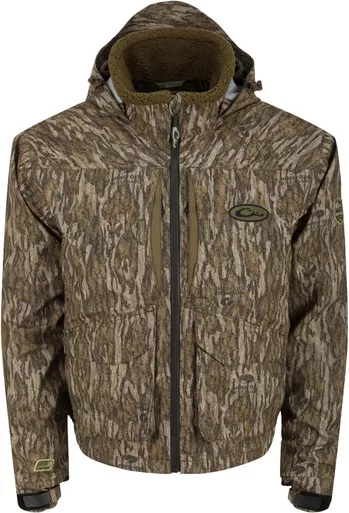 Drake LST Insulated Timber Jacket w/Neck Gaiter/Face Mask Bottomland Medium